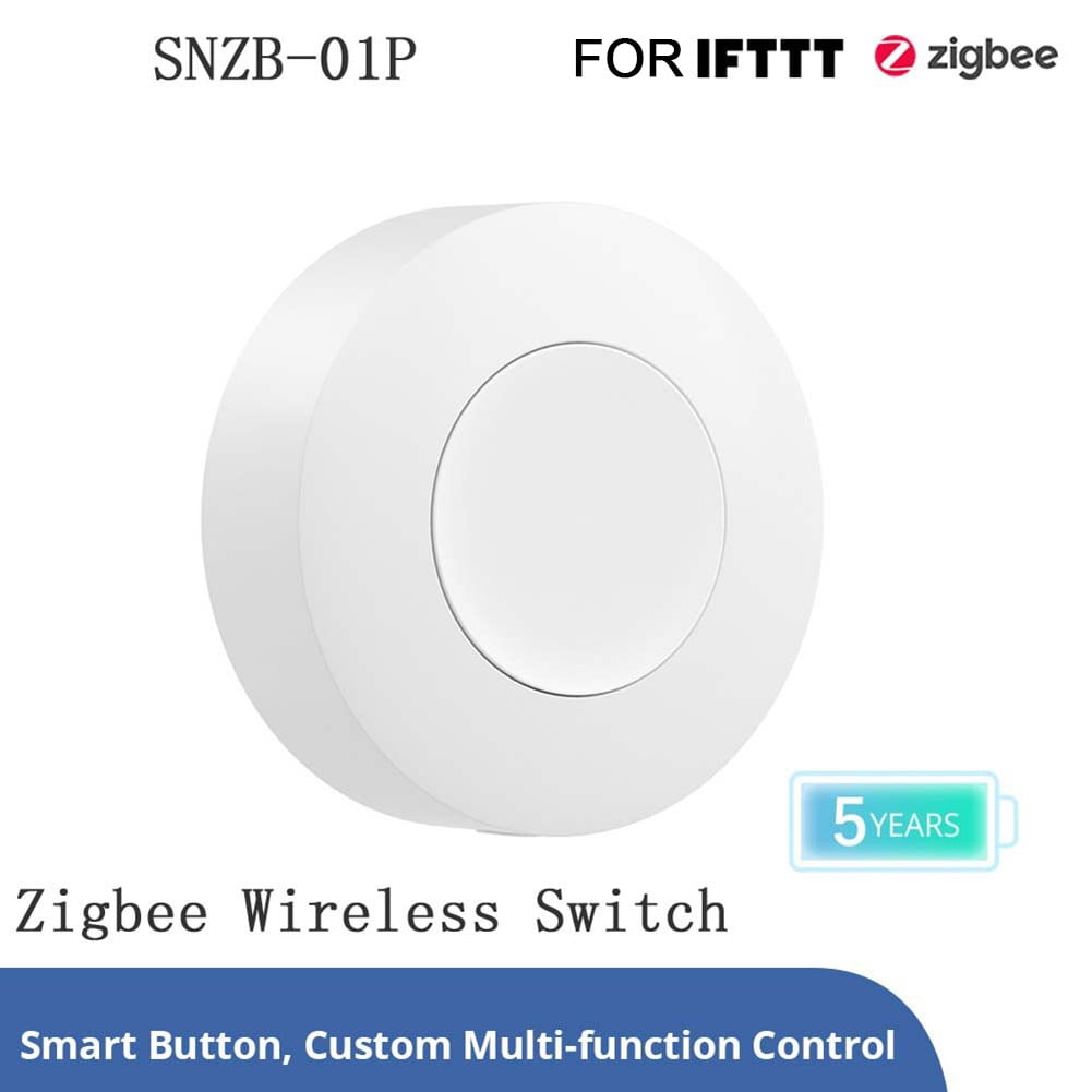 for SONOFF SNZB-01P for Zigbee Wireless Button Scene Switch APP Remote Control