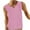 Pink, variant on Summer Women Tank Tops Plus Size Solid Color V-Neck Sleeveless Wide Straps Blouse Tank Tops T-Shirt For Women Casual Loose Classic Women Trendy Going Out Tops