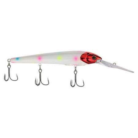 Berkley Deep Hit Stick Fishing Lure Shake and Bake 3/4 oz 4.75in Wide Aggressive Tail Action and Beefier Profile Equipped with Sharp Fusion19 Hook