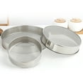 thumbnail image 4 of 3pcs Stainless Steel Flour Sifters Fine Mesh Sieves Powder Colander Sifter Baking Tools for Kitchen (40 Mesh, 15cm+20cm+25cm), 4 of 8