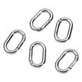 thumbnail image 2 of 5 piezas de mosquetones de anillos ovalados de resorte BLESIY ganchos de resorte de aleación de Zinc 1 pulgada, 2 of 8