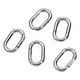 thumbnail image 2 of 5 Piezas Mosquetones de Anillos Ovalados de Resorte Ganchos de Resorte de Aleación de Zinc de 1 Pulgada Clips de Resorte de Metal para Accesorios de E Argén, 2 of 8