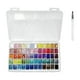thumbnail image 4 of Set de acuarelas artísticas con pigmentos perlados en polvo, 60 colores cambiantes. Incluye pintura de acuarela perlada con efecto tornasol., 4 of 9