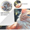 thumbnail image 2 of Cute Cat Dish Drying Mat, Absorbent Microfiber Pad Protector For Kitchen Counter Top Mat Dish Drainboard 16x18in Home Decor, 2 of 7