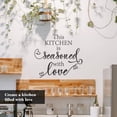 thumbnail image 3 of QTH Kitchen - Decor Kitchen Wall Decals Quote for Family Dining Room Home Decoration Art Words and Saying Sticker Sign Family Decor Removable Vinyl Lettering Gift, 3 of 4