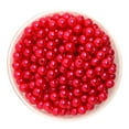 thumbnail image 1 of 500 Pieces 6mm Round Pearls Jewelry Found Pieces Red, 1 of 5
