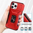 thumbnail image 4 of Fashion Case with Holder Stander Kickstand Drop Resistant Shockproof Case For iPhone 16 Pro (6.3inch), 4 of 7