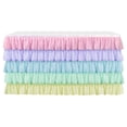 thumbnail image 1 of de Mesa Rainbow Tul de Gasa con Pasta para Bodas, Fiestas, Baby 75x183cm Yuyangstore Falda De Mesa De Manteles De Tul, 1 of 7