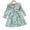 Green, variant on Esaierr Girls Fall Winter Printing Dress for Kids Toddler, 2-6Y Baby Cotton Dress Toddler Girl Dress Toddler Party Dress