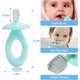 thumbnail image 2 of ZHAOCHENG Cepillo de dientes de entrenamiento para bebés para la dentición con ventosas, fijo, de silicona sin BPA, para el cuidado de las encías de los bebés pequeños, 2 of 5
