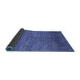 thumbnail image 2 of Ahgly Company Indoor Square Abstract Blue Modern Area Rugs, 3' Square, 2 of 4