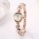 thumbnail image 2 of Reloj de cuarzo de moda Crystal Alloy Bracelace Ladies Bracelace Watch Reloj de pulsera para muje Romacci Mirar, 2 of 3