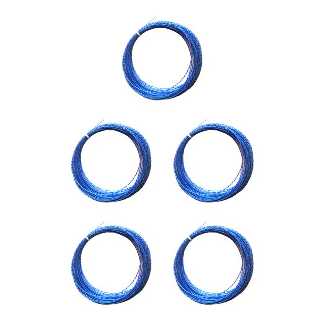 Soidarity Raqueta de cuerda de tenis para interiores y exteriores, carrete de hilo de nailon, dureza media, 1,35mm de diámetro, accesorios de Type2 NO2