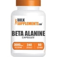 thumbnail image 1 of Suplemento de beta alanina BulkSupplements.com 3000 mg 240 cápsulas, 1 of 6