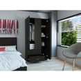 thumbnail image 4 of Closet Armable Austral Wengue Armario Recámara Excelsior, 4 of 5