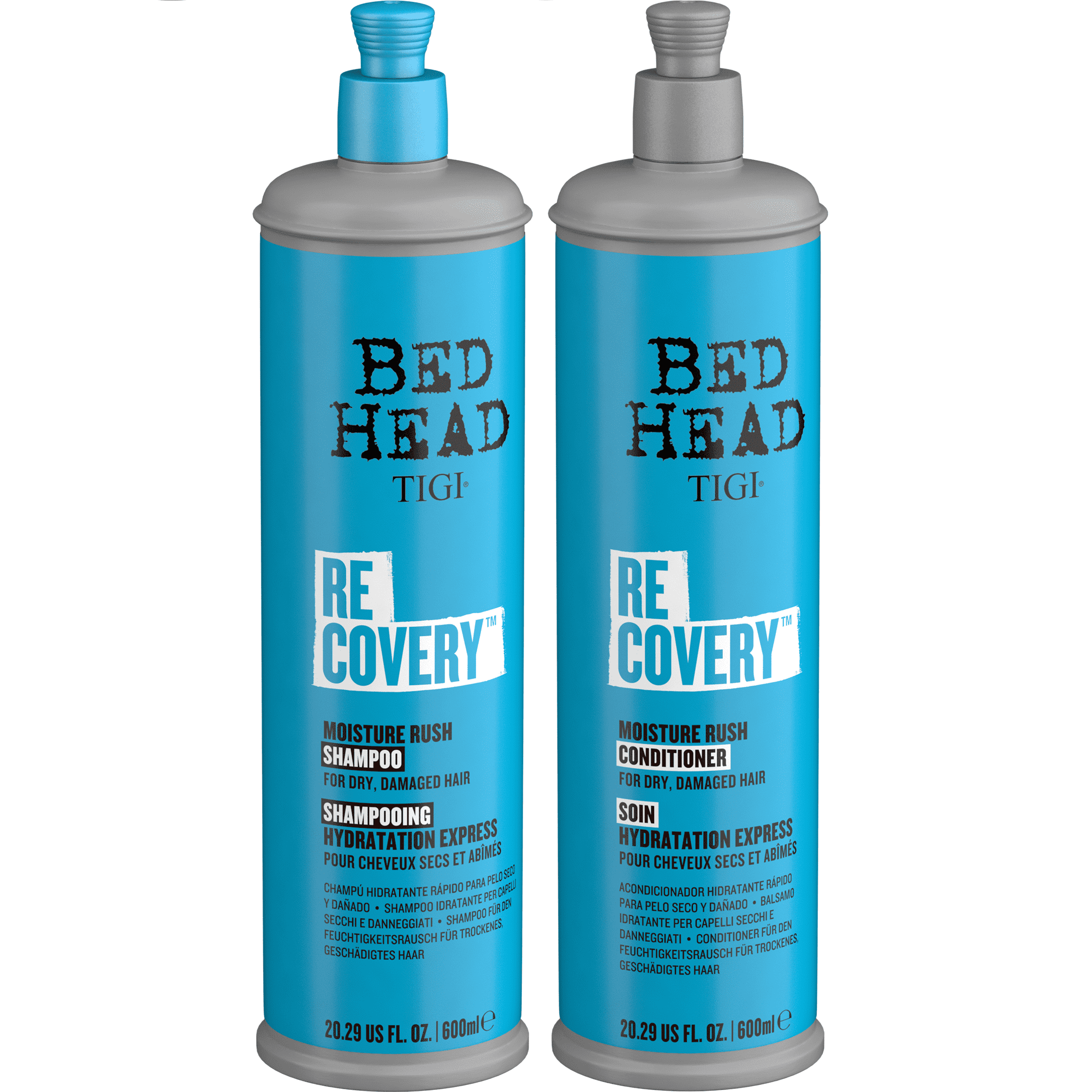 is Drikke sig fuld botanist Bed Head TIGI Recovery Moisturizing Daily Shampoo & Conditioner, Full Size  Set, 2 Piece - Walmart.com