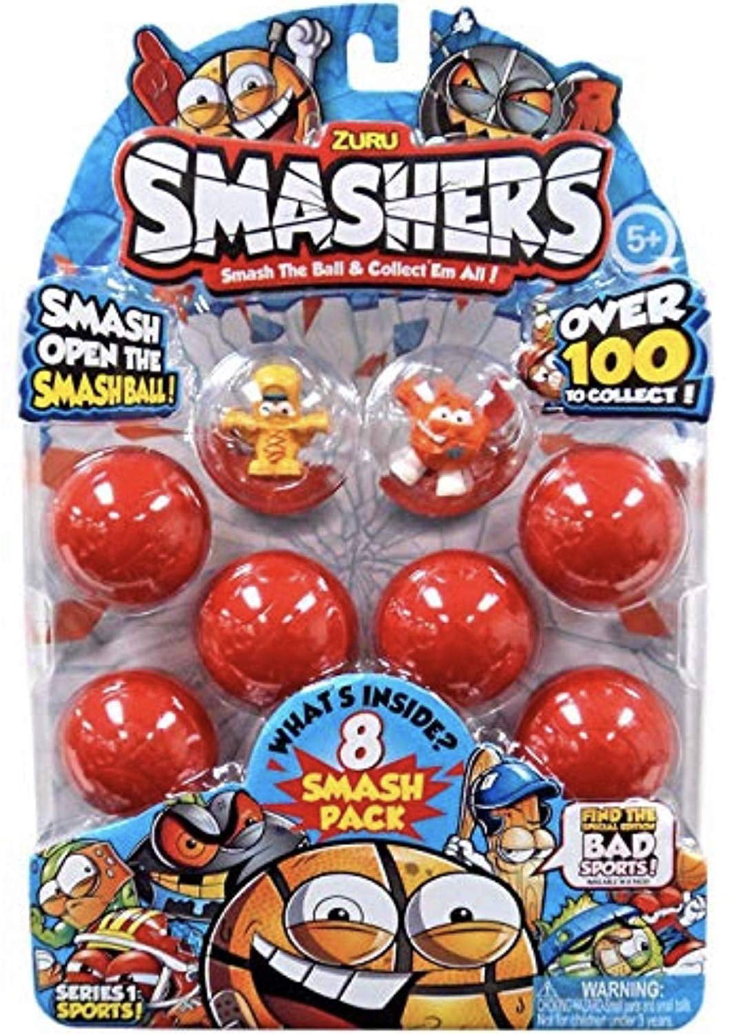 X5 ZURU Smashers Sports Series 1 Figures for sale online 5 Packs