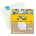 thumbnail image 1 of 10 Organic Cotton Wipes, 1 of 8
