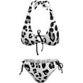 thumbnail image 5 of SKQIT Leopard Print Sexy Bikini Set Women's 2 Piece Swimsuit Bathing Suit, 5 of 7
