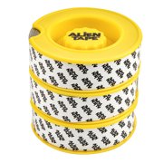Alien Tape EZ Cut Easy Cut 3 rolls Double-Sided Mounting Tape, 10 Ft Pre-Cut Grids for Hassle-Free Cutting, Strong Adhesive, Multi-Surface Use, No Scissors Needed, Perfect for Home & Office Projects