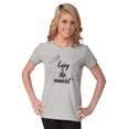 thumbnail image 4 of Enjoy Moment Cute Inspirational Womens Slim Fit Graphic Tee Brisco Brands X, 4 of 5