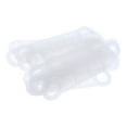 thumbnail image 3 of 60 piezas de Tiras de suspensión de ropa antideslizante de silicona clara Sunnimix, 3 of 8