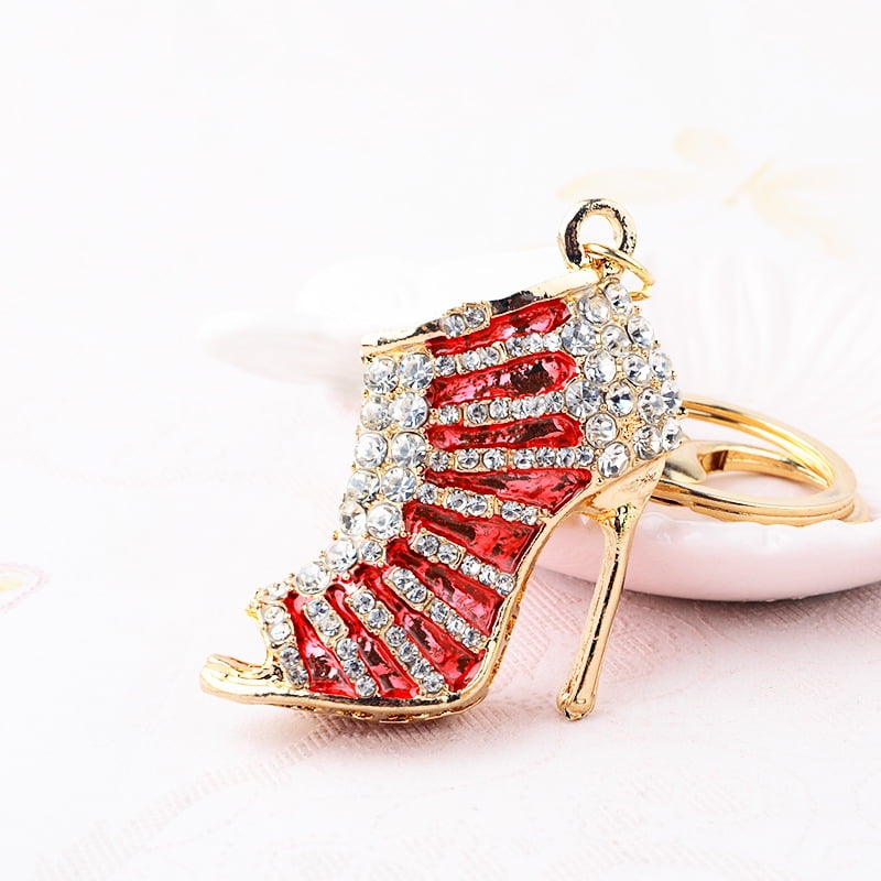 Porte-clés Abeille KREATIONS Avec Strass Et émail - Décoratif Pour Clés, Sac Ou Voiture - Cadeau Tendance - 4