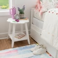 thumbnail image 2 of Linon Natalia Kids Flower Side Table, White, 2 of 10
