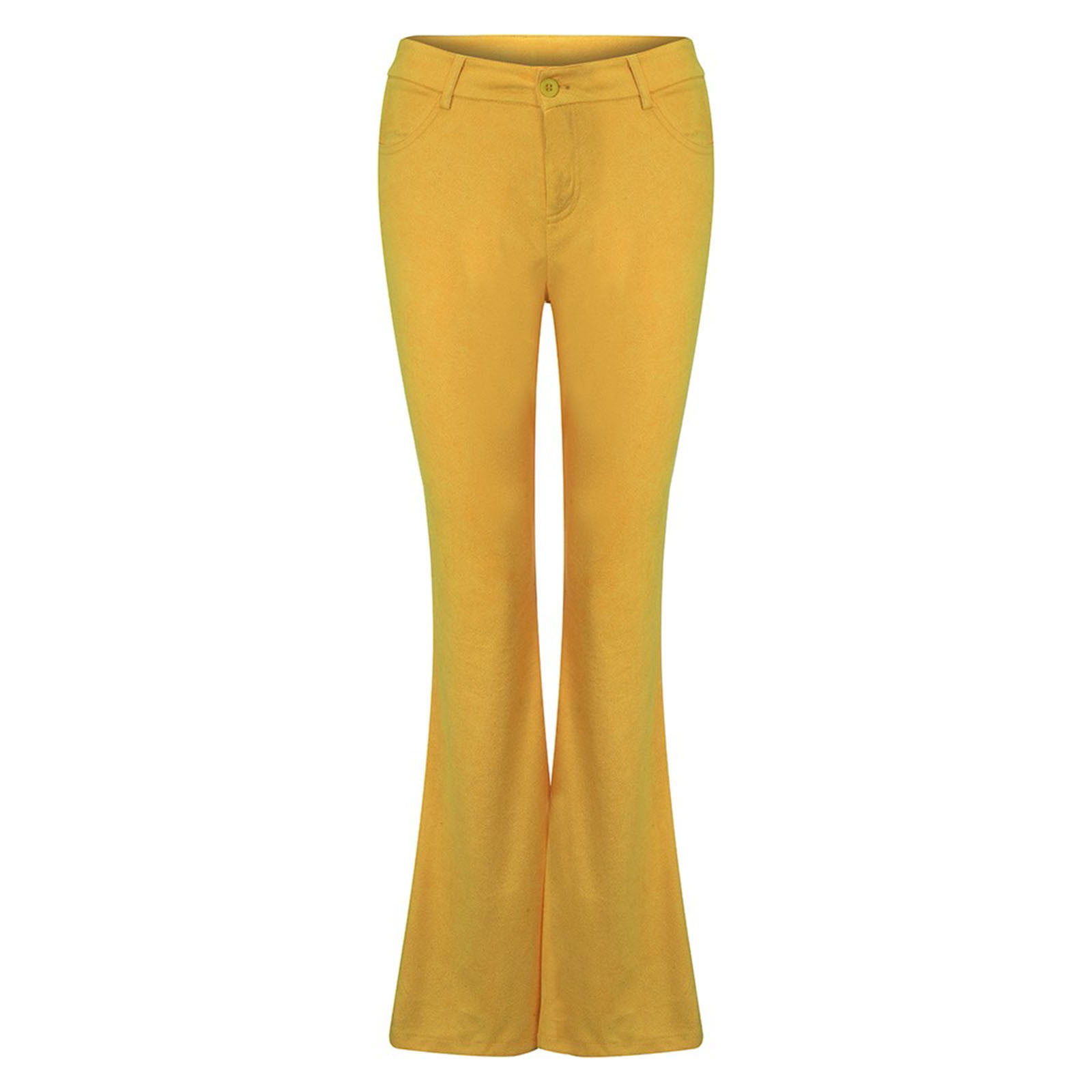 Plus Size Pant Suits for Women Women's Solid Color Corduroy Flare Pants  Wide Leg Pants Street Solid Color Casual Pants (Khaki, XXL) : Amazon.co.uk:  Fashion