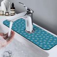 thumbnail image 7 of Pofeuu Sea Turtle Print Splash Guard for Sink Faucet Sink Gadgets-Splash Guard Behind Faucet Drip Catcher for Kitchen, Bathroom,Sink Mat, 7 of 7