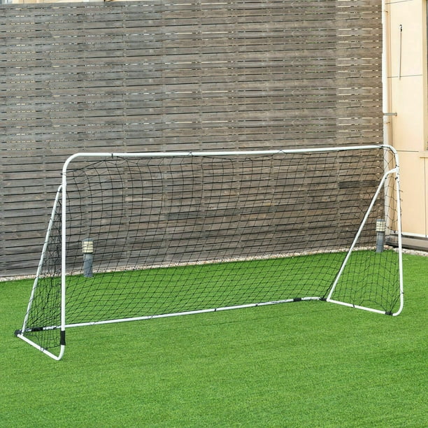 12 X 6 Steel Football Soccer Goal Net Gate Backyard Outdoor Sport Weatherproof Walmart Com Walmart Com