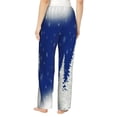 thumbnail image 3 of Naloa Christmas Fir Tree Print Women’s Ultra-Soft Comfy Pajama Lounge Pants with Pockets & Drawstring, 3 of 8