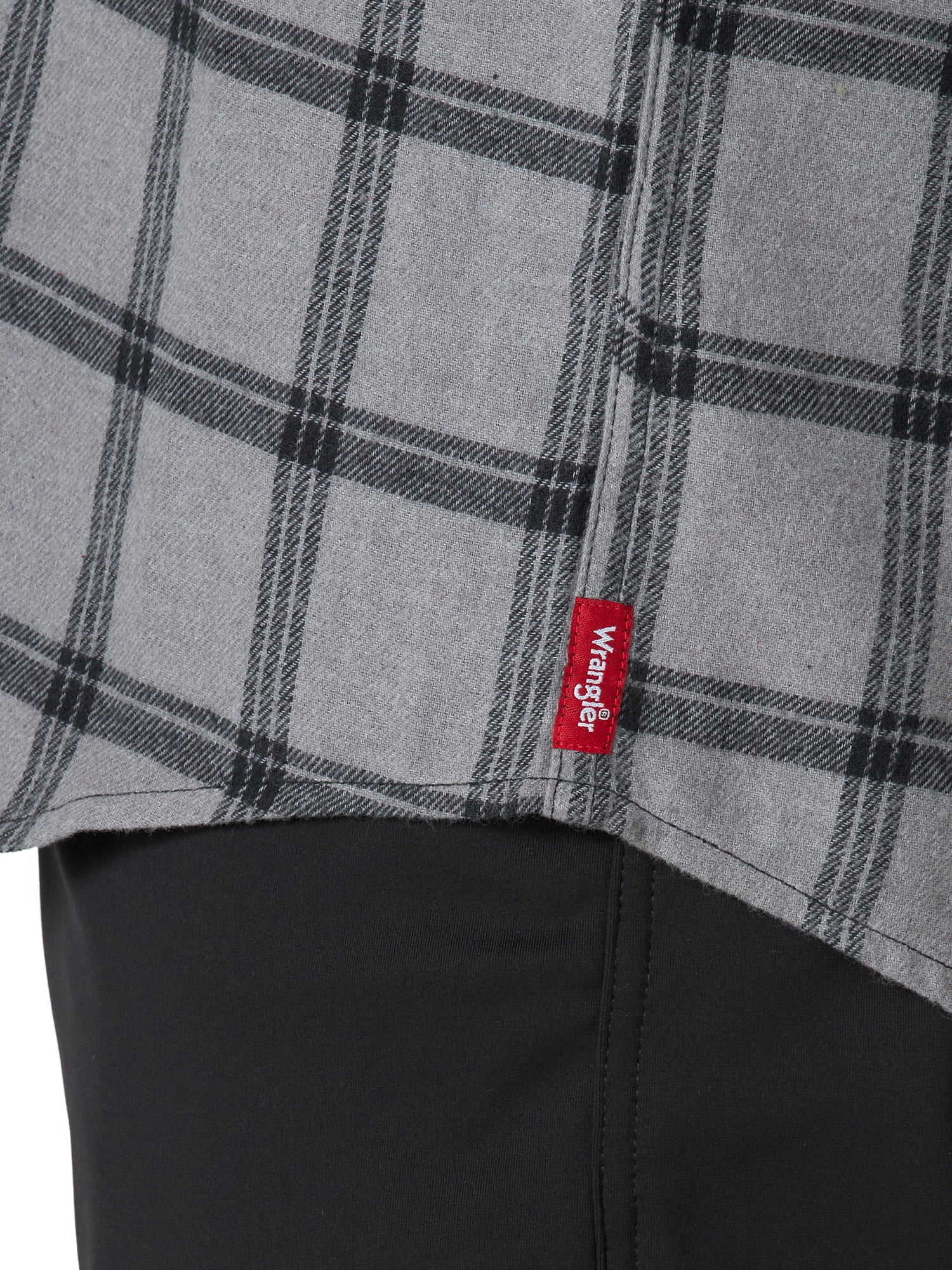 Wranlger Men's Woven Flannel Shirt