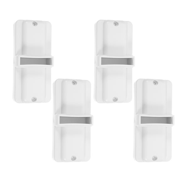 Hemoton 4 Pcs Plastic Fence Support Feet Garden Fence Bases Stand Wood Fence Bracket Lawn Fence Accessories For Outdoor Yard Lawn Fence