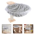 thumbnail image 1 of Raindrops 1 Set Soft Cat Tree Hammock Grey Lint Material for Cats, 1 of 8
