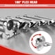 thumbnail image 3 of Juego de llaves WORKPRO Flex-Head Tracheting de 8 piezas SAE 5/16-3/4 pulgadas, 3 of 7