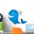 thumbnail image 1 of Whale Wall Decal by Wallmonkeys Peel and Stick Graphic (18 in W x 14 in H) WM285382, 1 of 4