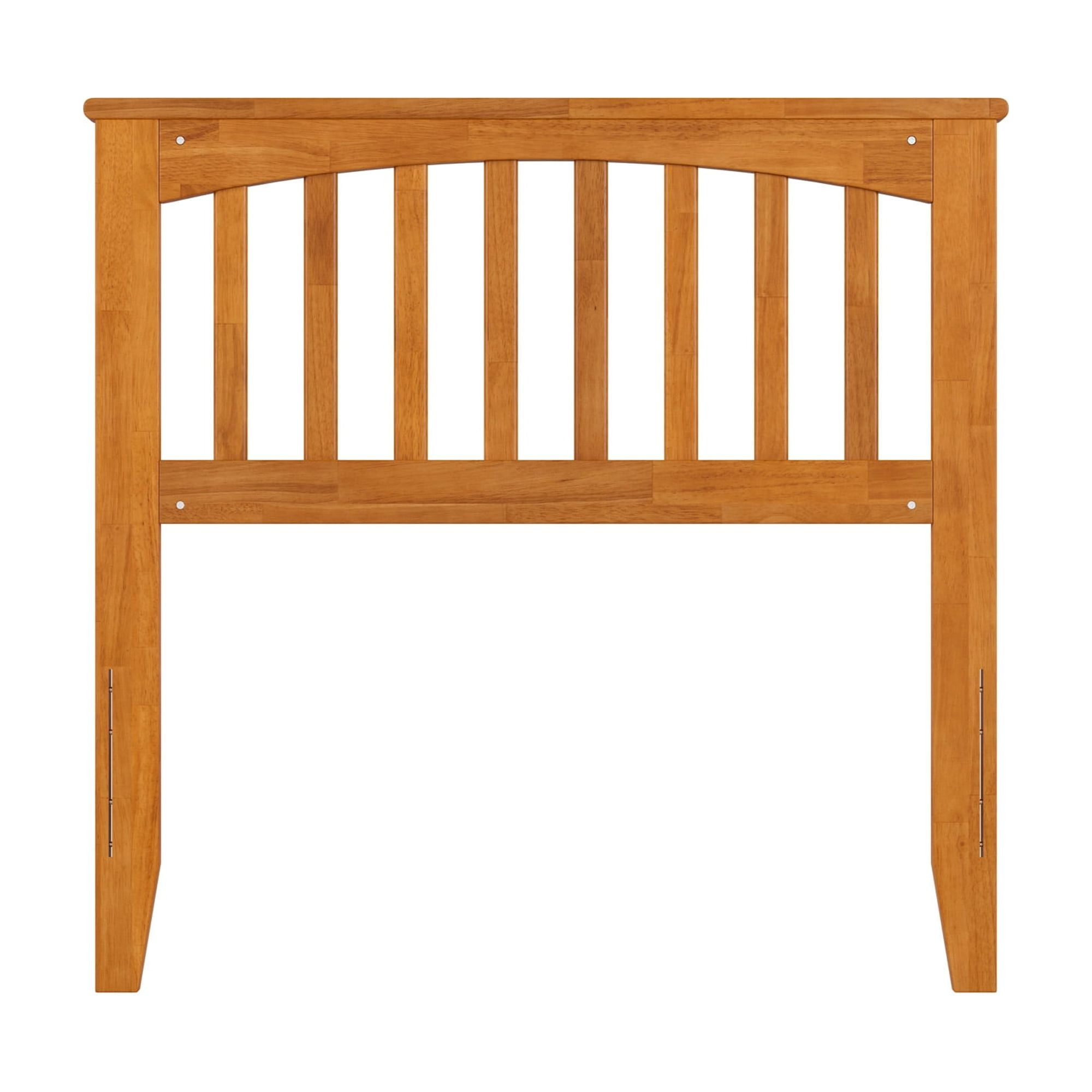 AFI Mission Twin Solid Wood Headboard, Light Toffee