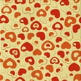 thumbnail image 1 of Ahgly Company Indoor Square Patterned Orange Red Orange Area Rugs, 5' Square, 1 of 6
