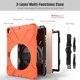 thumbnail image 3 of Caso para iPad Pro 10.5/Air 10.5 (2017/2019) con correa y soporte de mano giratoria de 360 °, correa para el hombro, soporte de lápiz Ikkle ipad Pro 10.5/Air 10.5 (2017/2019), 3 of 10
