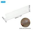 thumbnail image 2 of Uxcell 6 Pack Divisores de Estante para Organización de Closet, 7.9x1.18x2.4" Separador de Armarios de Acrílico para Estantes de Cocina, Bloqueador Bajo la Cama para Dormitorio, Cocina, Oficina, Claro, 2 of 6