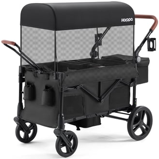 Baby Trend Navigator Pro 2-in-1 Stroller Wagon, Dash Black, 110 lb