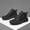 555 Black, variant on Men'S 2026 Casual Shoes Short Boots | Rubber Sole, and Lace Closure | All Season,Trendy Mid-High Top Outdoor Boots with Microfiber,