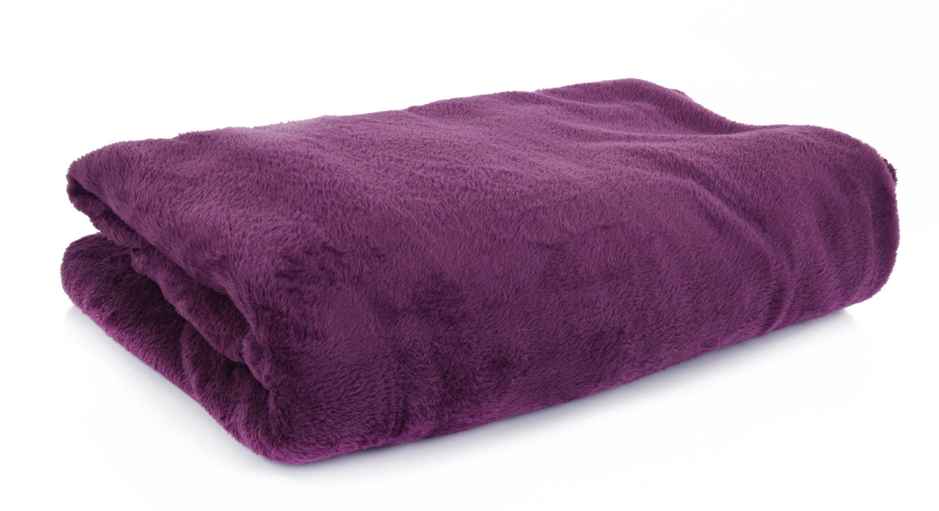 Mintra Home Blanket (07424) Super Soft, 100 Polyester (Purple, 87in