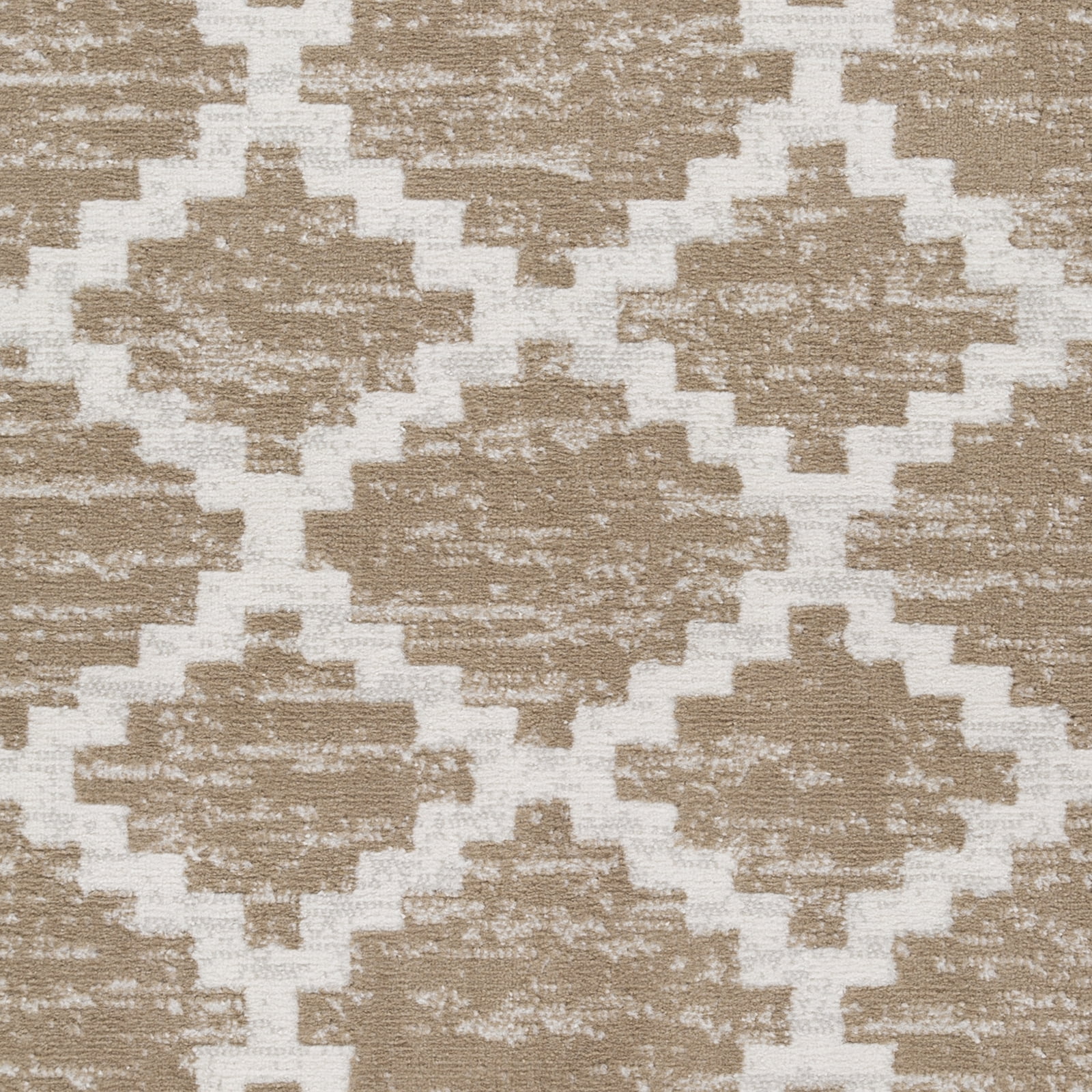 Woven Trends Modern Contemporary 3-Piece Rug Set, 5x7 Area Rug, 2x5 Runner Rug, 2x3 Accent Mat, Livingroom, Bedroom, Entryway, Durable and Stain Resistant, Beige/White