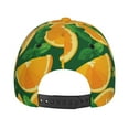 thumbnail image 4 of Goofa Orange Printed Baseball Cap for Men and Women - Adjustable Unisex Hat for Sports and Casual Wear,Sun protection Casual Outdoor Everyday Fashion Cap, 4 of 9