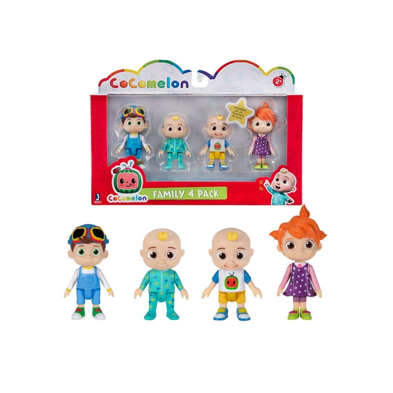 CoComelon Family Figure 4-Pack - Walmart.com