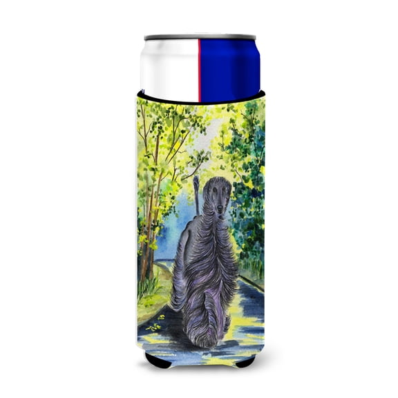 Caroline's Treasures SS8181MUK Afghan Hound Ultra Hugger for slim cans, Slim Can, multicolor