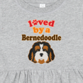 thumbnail image 4 of Inktastic Bernedoodle Dog Lover Girls Baby Dress, 4 of 5