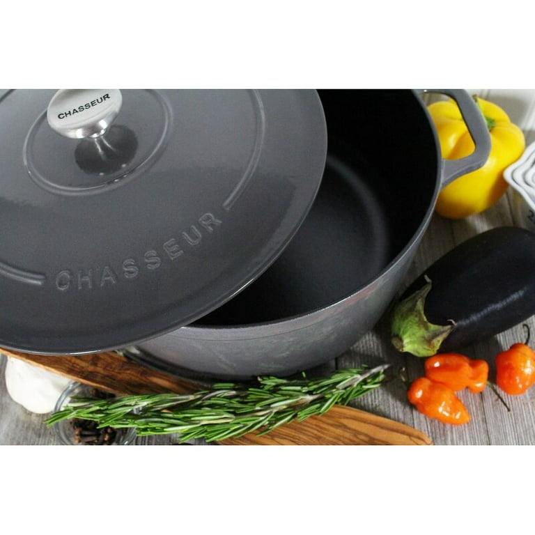 Chasseur 7.25-Quart Cast Iron Dutch Oven in the Cooking Pots department at
